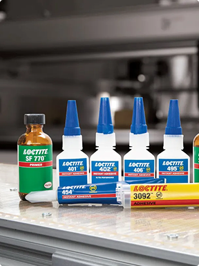 Instant component bonding solutions