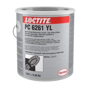 LOCTITE PC 6261, Yellow, 6,36 kg Can