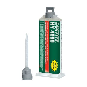 LOCTITE HY 4090, 50 g Dual cartridge, Box with Mixers