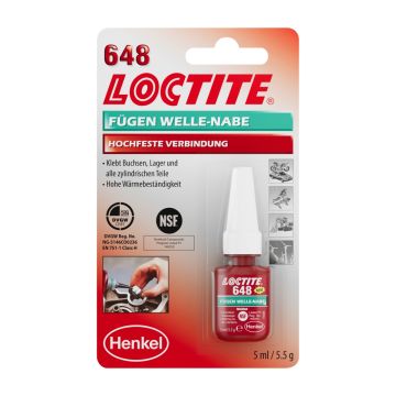 LOCTITE 648, 5 ml Blister card